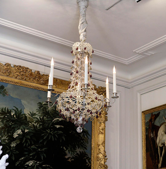 Restored chandelier back to its original state Restored chandelier back to its original state